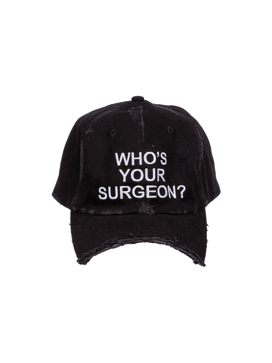 PRE-ORDER/ WHO'S YOUR SURGEON BASEBALL CAP