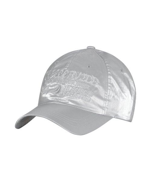 타입서비스(TYPESERVICE)  Graphic Embroidery Cap [Silver] - 사이즈 & 후기 | 무신사