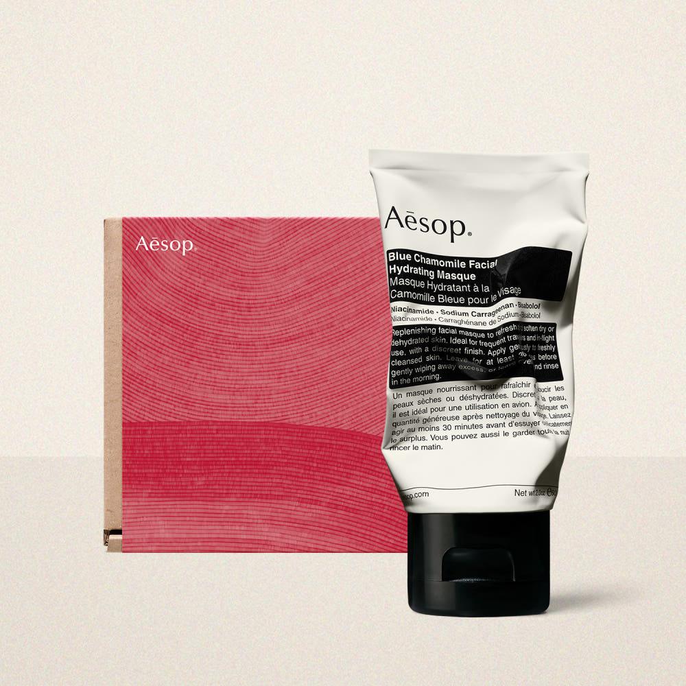 [이솝공식/슬리브포장] 블루 카모마일 페이셜 하이드레이팅 마스크 60mL