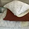 butter stripe rose (pillow cover)
