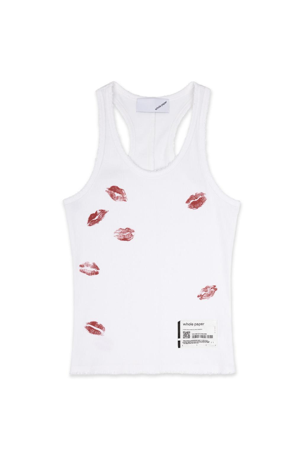 키스마크 탱크 탑 (화이트)