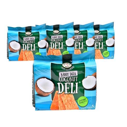 반두아 코코넛 델리 크래커, 150g, 5개