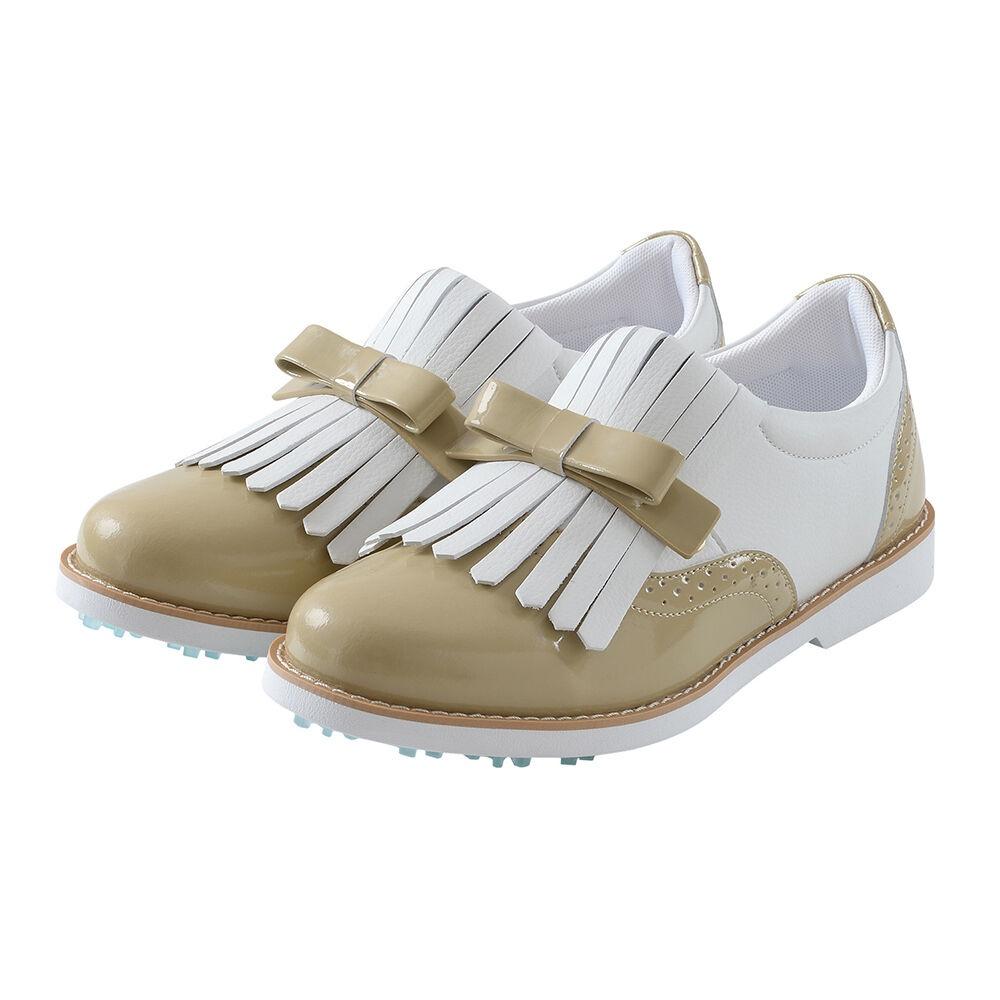 Spikeless Tassel Loafer_Beige