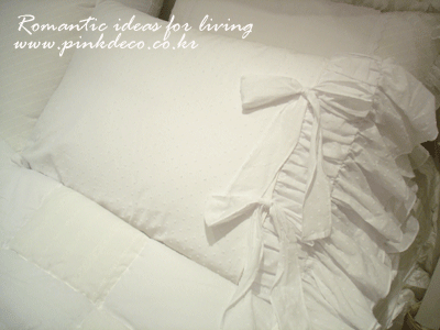 눈꽃 리본 침구