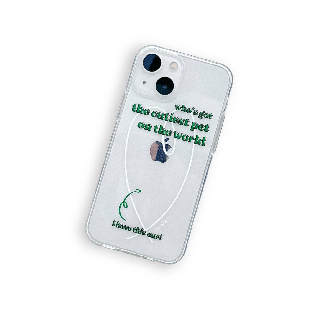 아이폰13케이스 [주문제작] 글루미즈 유기견후원 인마이펫 젤리케이스