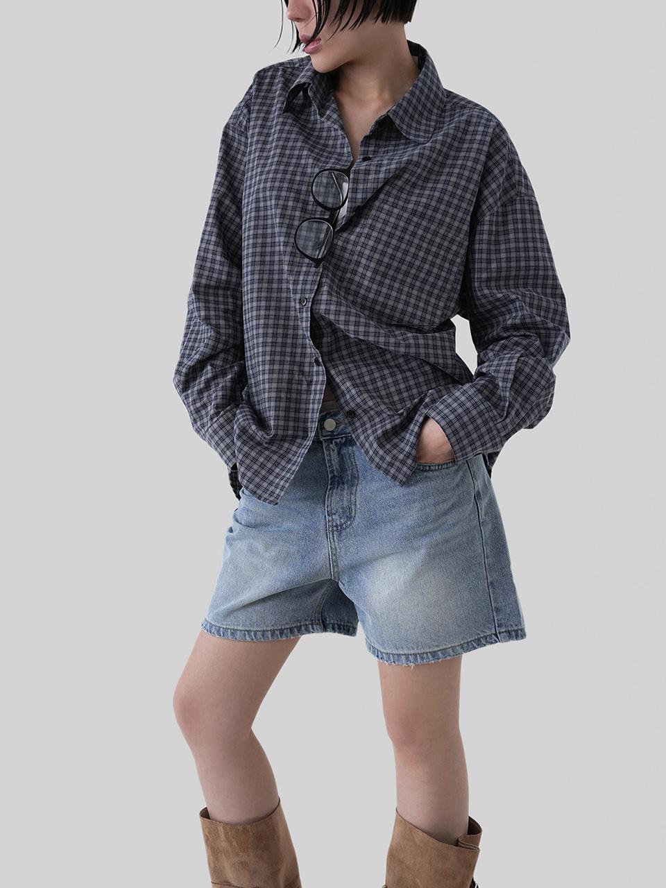 어텀 [made]보이체크셔츠