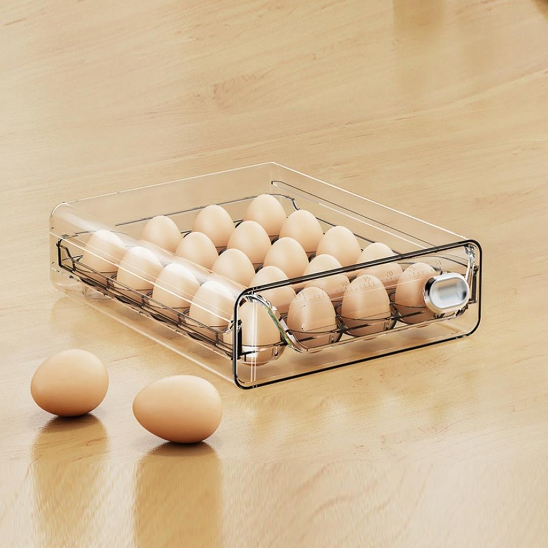 아워리빙 투명 서랍형 에그 계란 트레이 - 정리수납함/트레이 | 쿠팡
