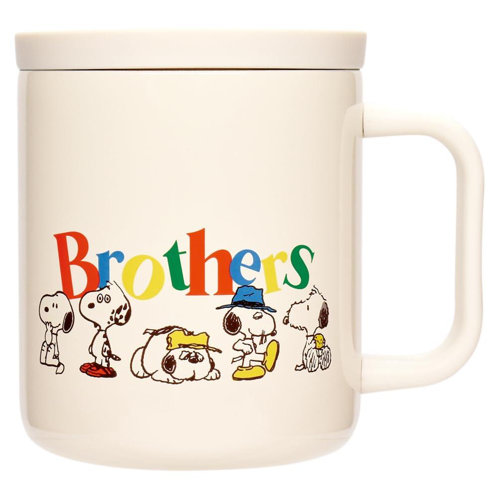 피너츠 SLK-2901 뚜껑 스텐 머그컵 릴렉스 타임 IV 브라더스