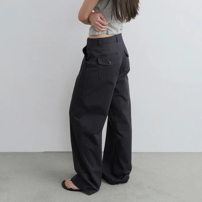 [5차/예약배송] [기장선택] Indigo navy straight denim