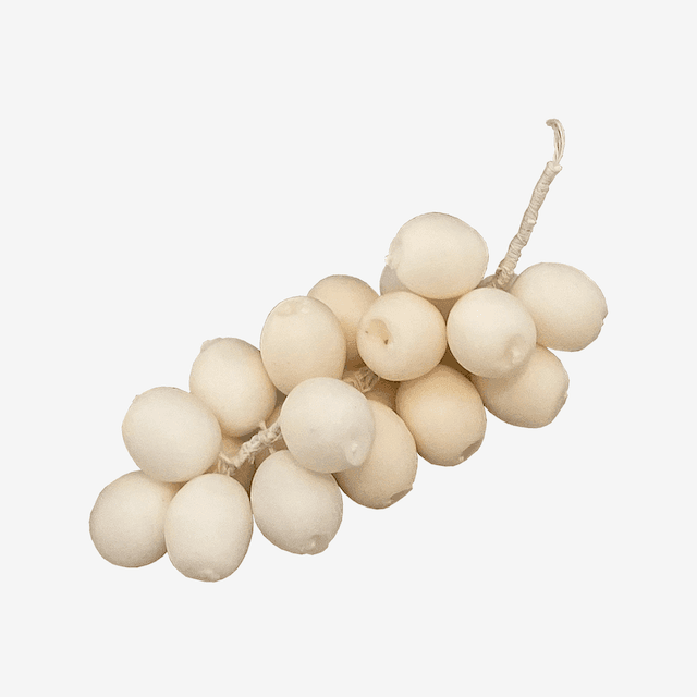 The grapes candle objet