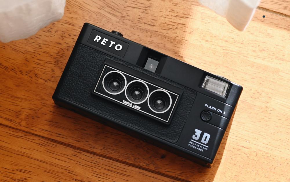 [현상권1장 무료] 생동감 넘치는 3D 사진을 만들 수 있는 35mm 필름카메라 Reto 3D 레토3D