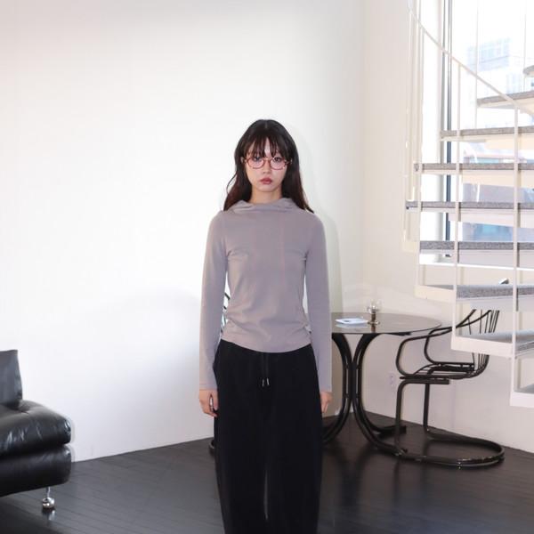 CORDUROY STRAP PANTS (BLACK)