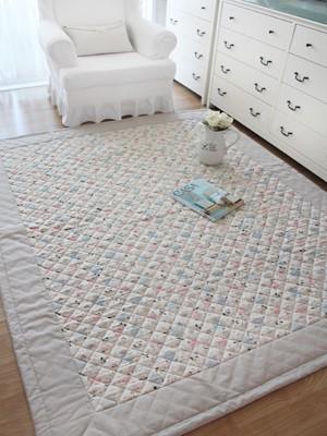 오트밀꽃 린넨카페트