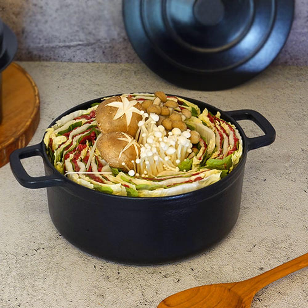 무쎄 무쇠 냄비 무수분 인덕션 20~24cm 4종 택1