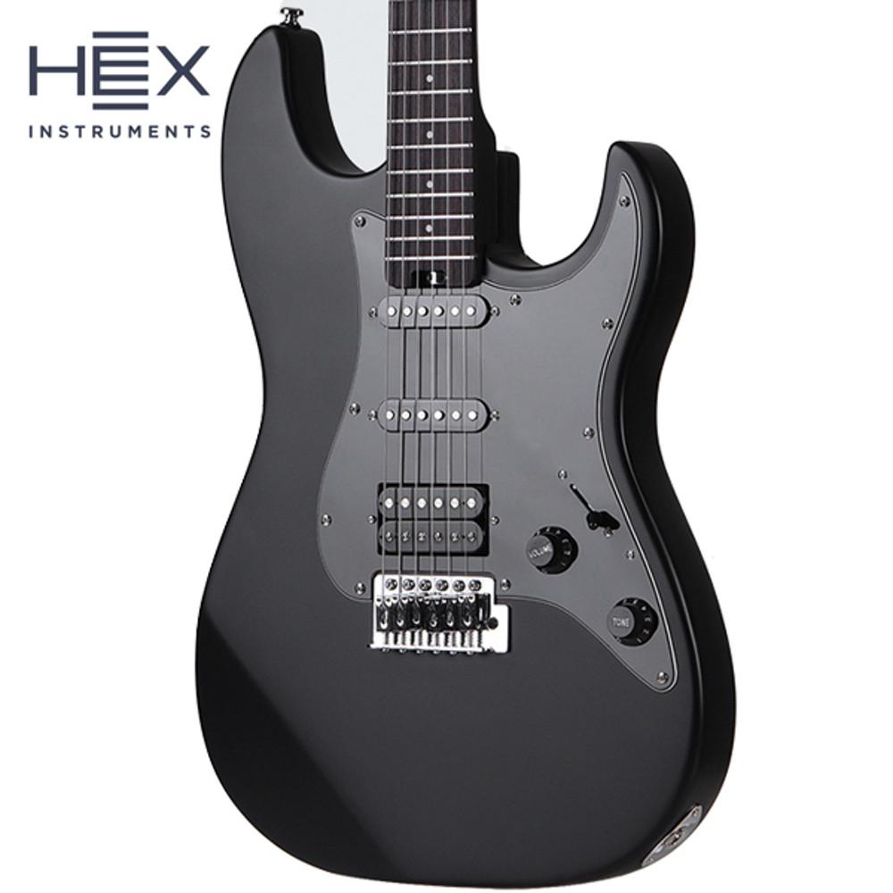 헥스 E100 S/BK HEX 입문용 일렉기타 / 셋팅후 출고