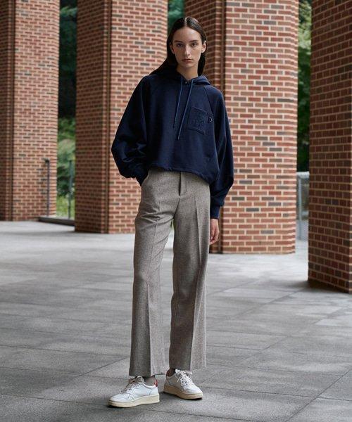 Radica Herringbone Pants_DEEP BEIGE