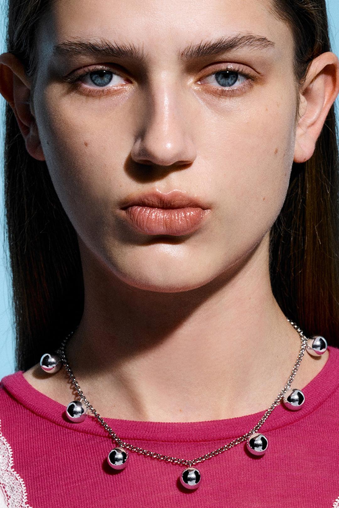 [잉화 착용] Glowing Drops Of Water Necklace