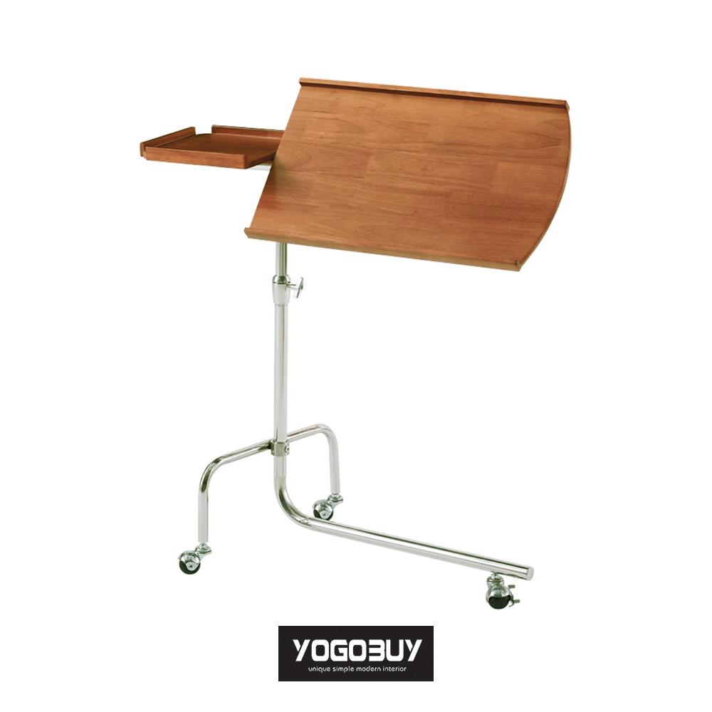 바우하우스 원목 사이드 테이블 리프팅 이동식 각도 높이 조절 미드센츄리모던