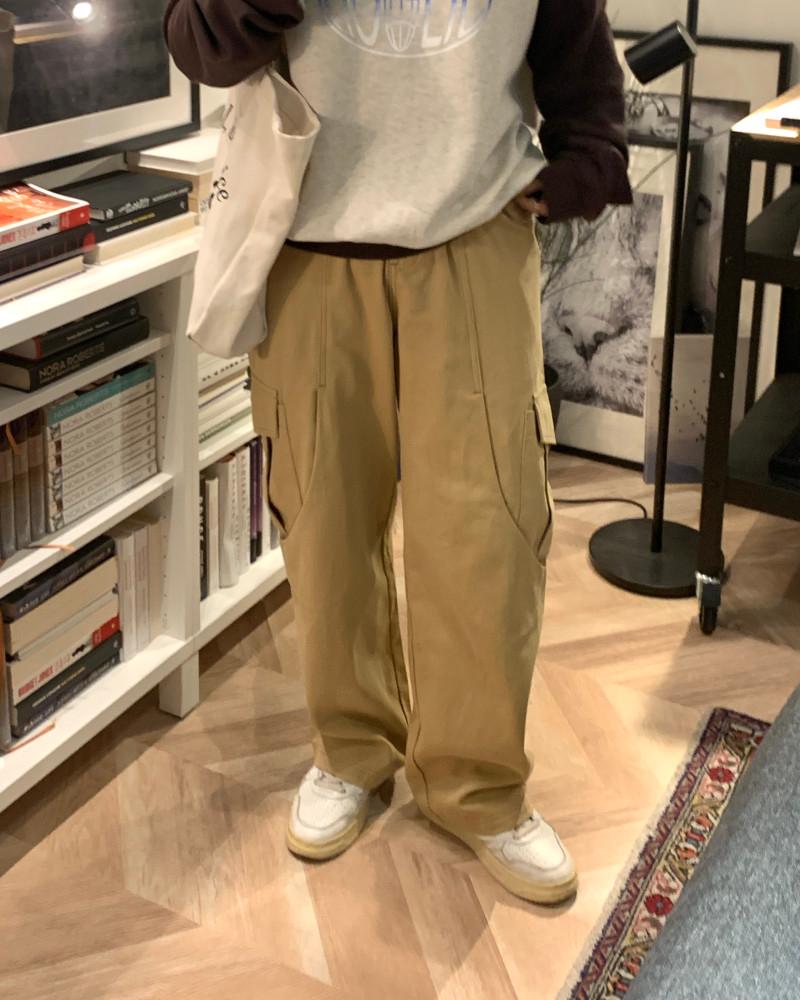 [NEW 7% 할인 9/21까지!] 호야 카고 절개 코튼 팬츠 (4color) [남녀공용] 추천! 소장!