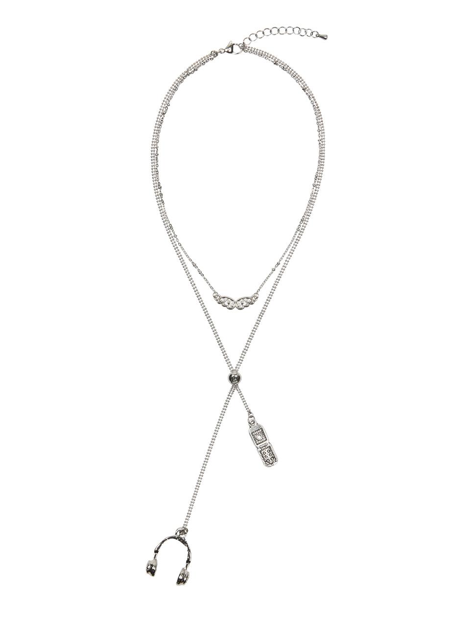 IM HEADSET NECKLACE(SILVER)