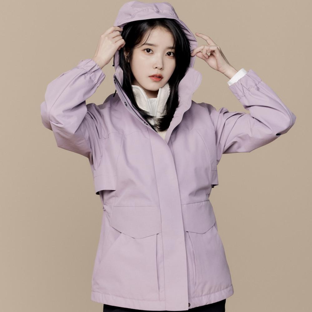 블랙야크 여성 M타키스인피늄자켓 간절기 고어택스 세미오버핏 방수 방풍 1BYJKF2505