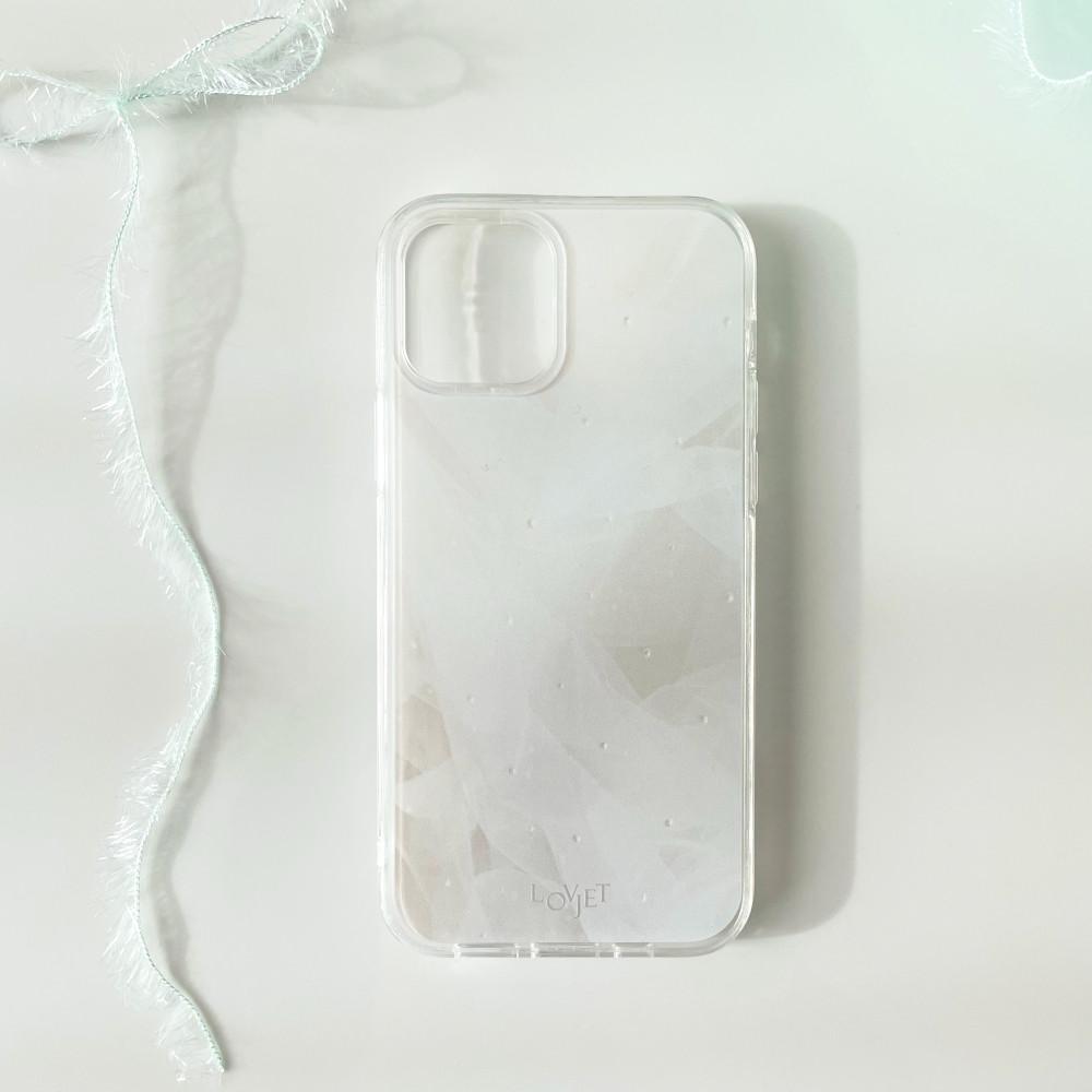 실버볼 쉬폰 젤하드 폰케이스