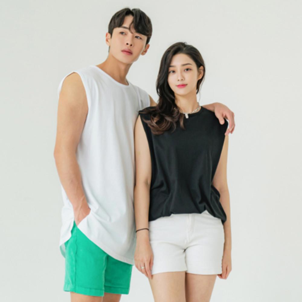 L에서 4XL까지 빅사이즈 나시 TCL 레이어드나시