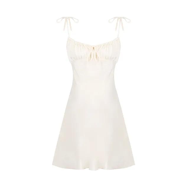 Lily satin dress
