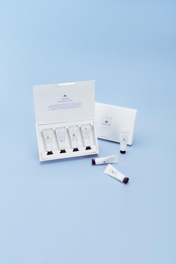 [로이비] 퍼퓸드 핸드크림 미니 디스커버리 세트 10mlx4
