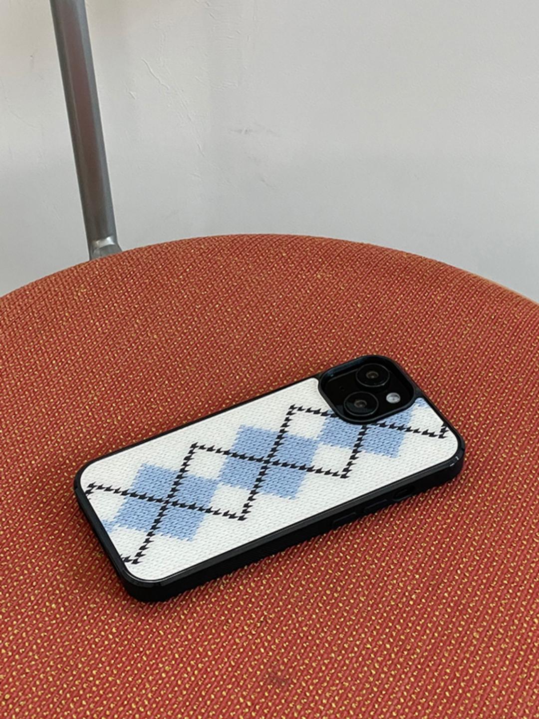 CLASSIC ARGYLE GLASS BUMPER CASE