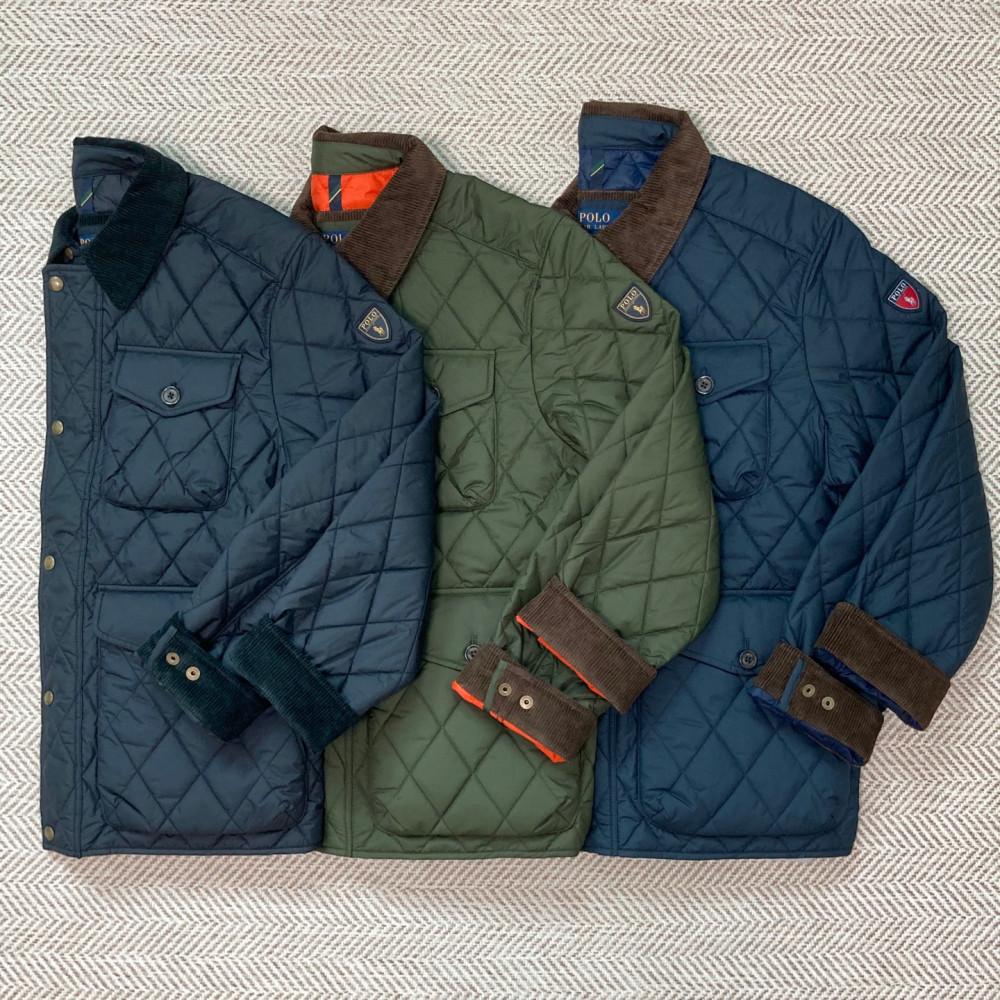 [백화점 상품]폴로 랄프로렌 21FW 퀼팅 자켓 (3 Color)