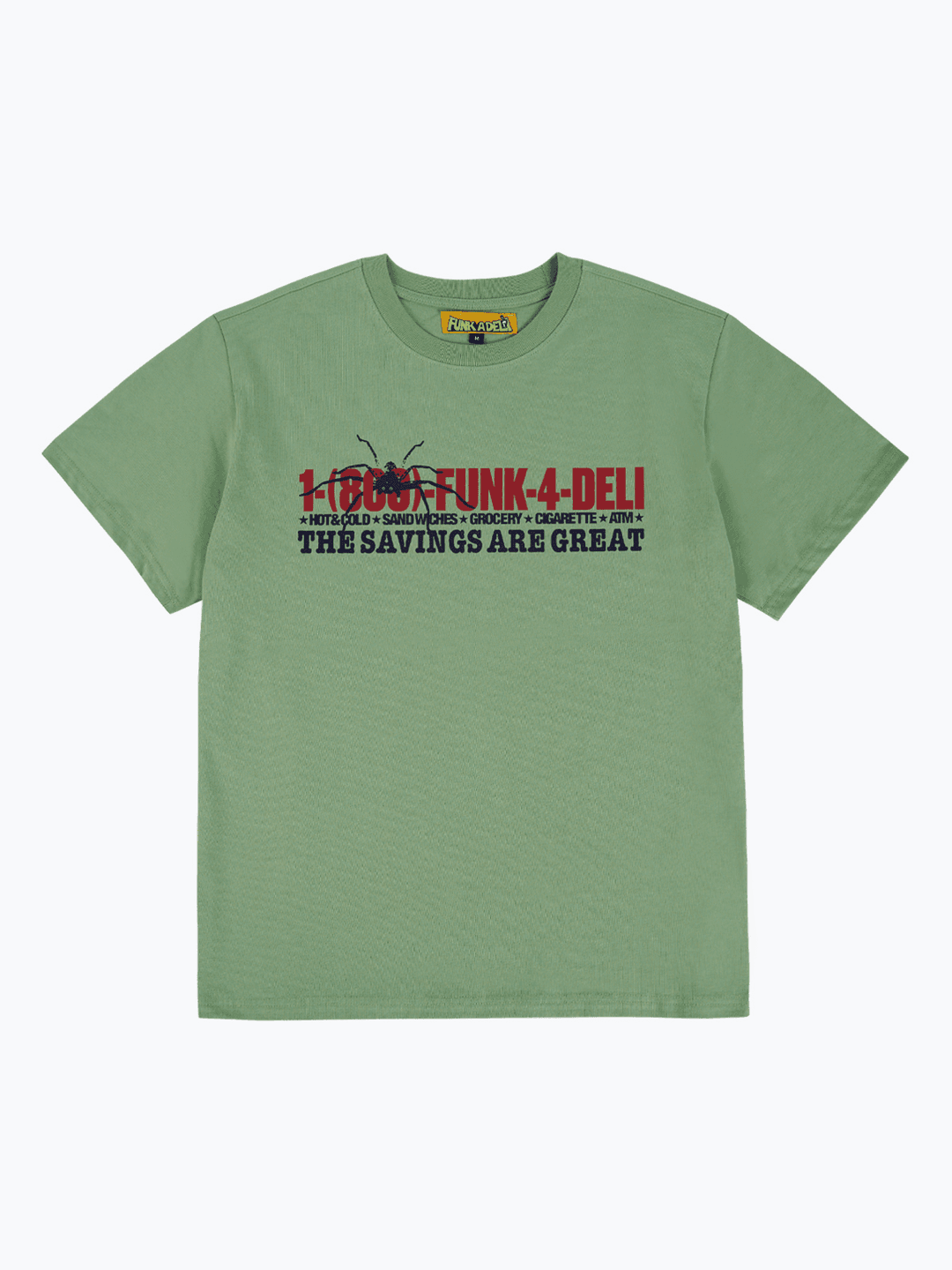 [FUNK A DELI] BIG FOOT TEE (GREEN)
