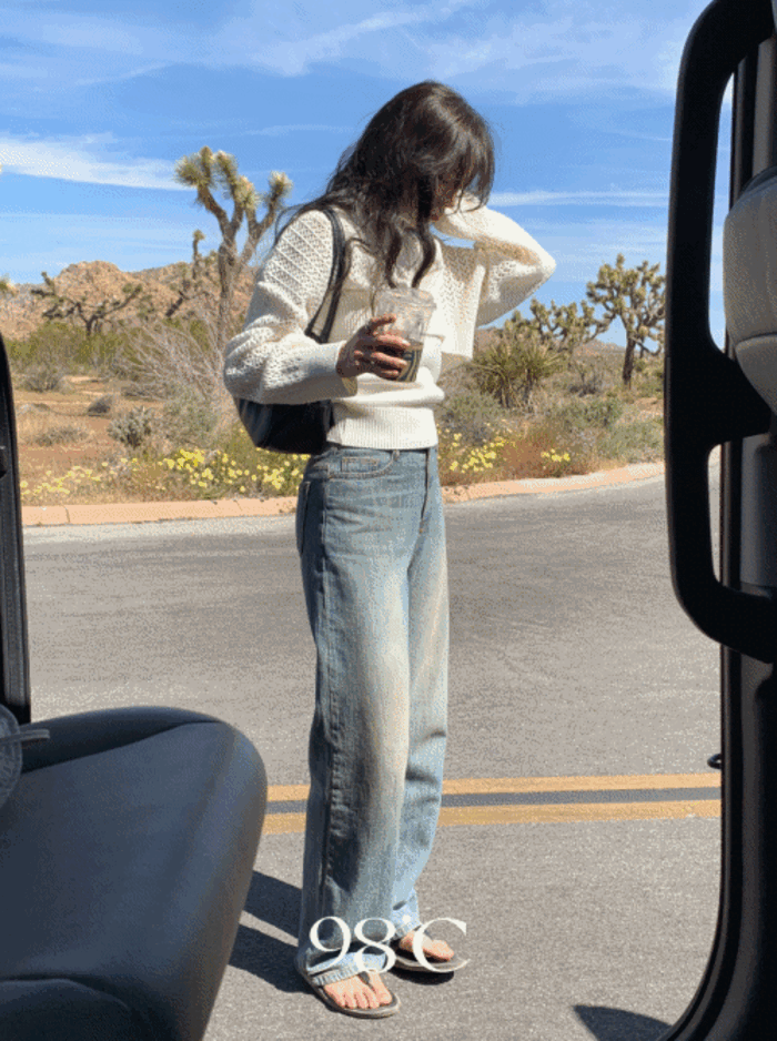 실시간1등🎉[98project/1천장돌파] 오키 썸머 빈티지틴 와이드데님 - 4 size ("일부옵션\" 프리오더)