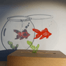 금붕어 아크릴 무드등 주문제작 인테리어조명