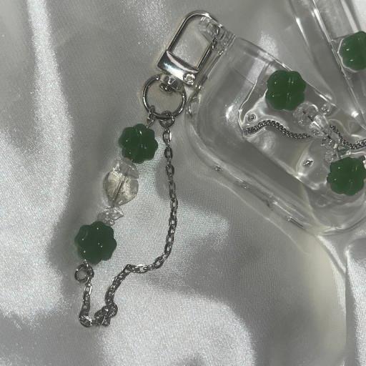 くろくま Two clover Keyring