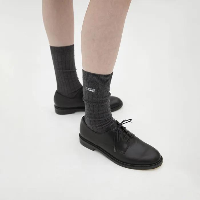 Levar Classic High Socks - Charcoal