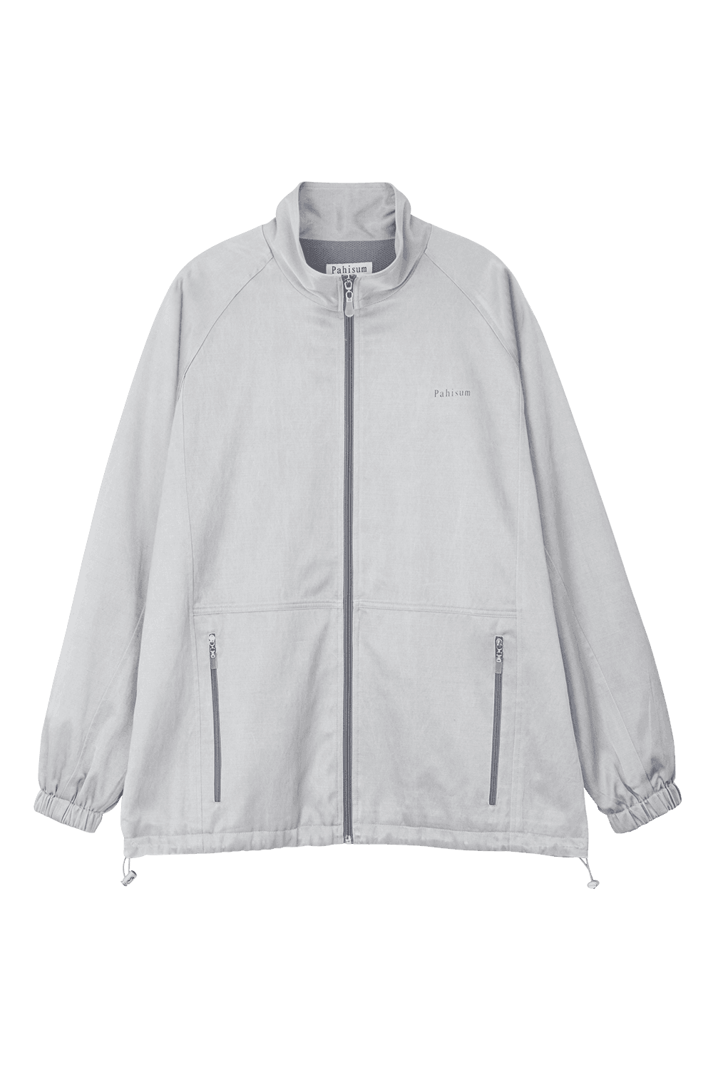 Oversized glossy jumper_light gray