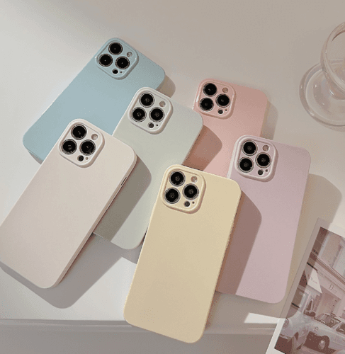 6color 마카롱 파스텔 풀커버 케이스
