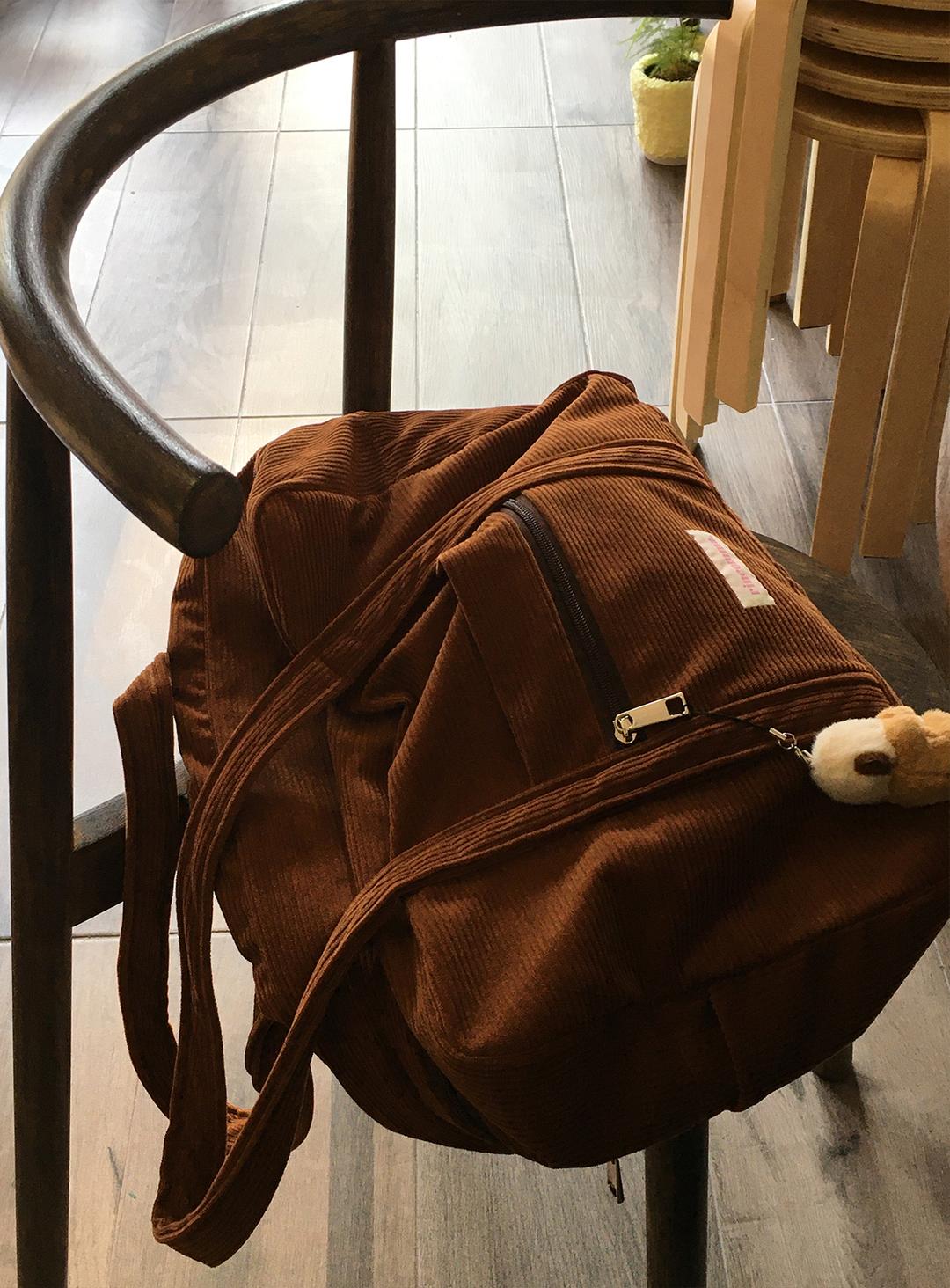 [주문기간 08.06-09] comma, bag ver.1 (BROWN)
