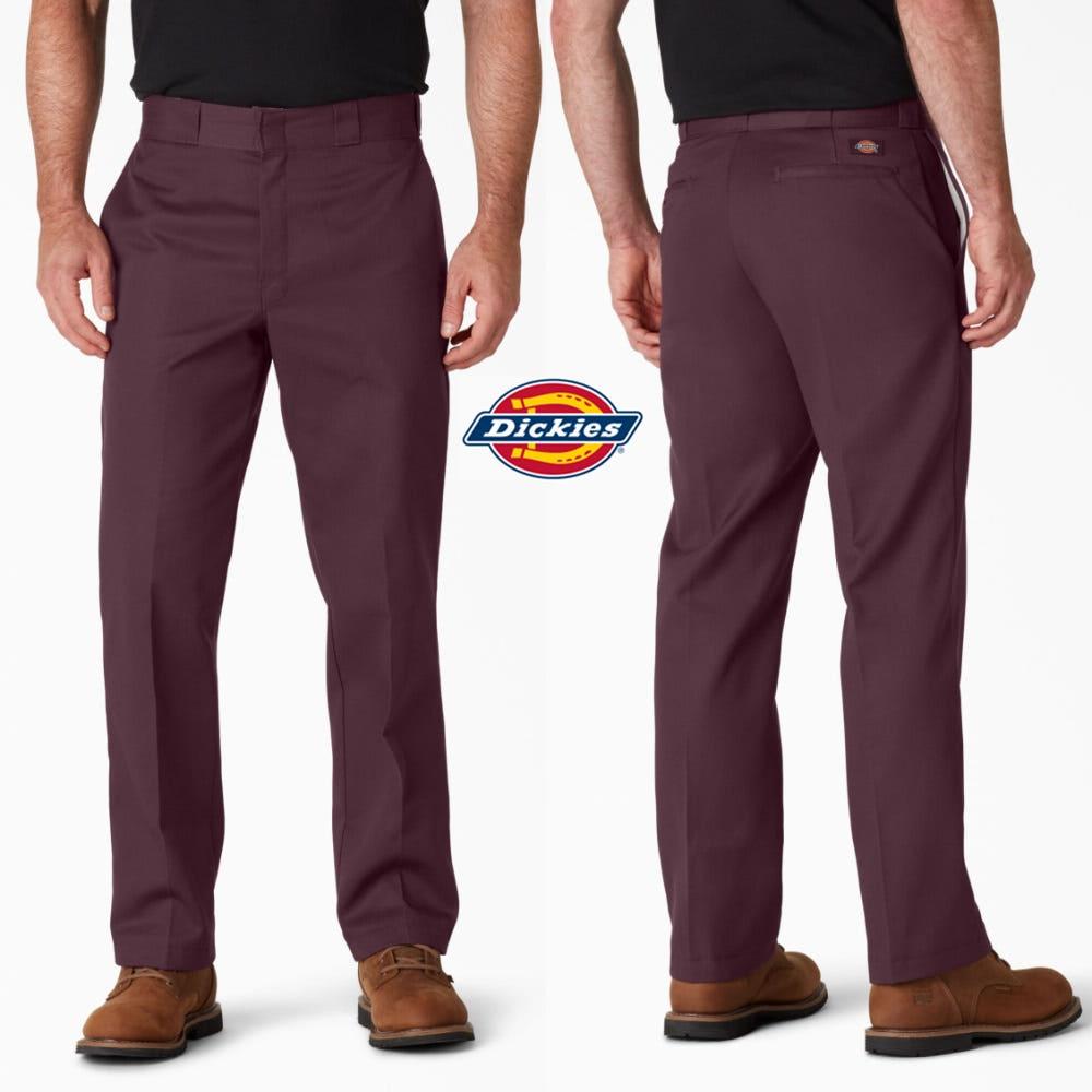 디키즈 오리지널 874 워크팬츠 마룬 버건디 와인 면바지 남성 여성 직장인 빅사이즈 작업복
