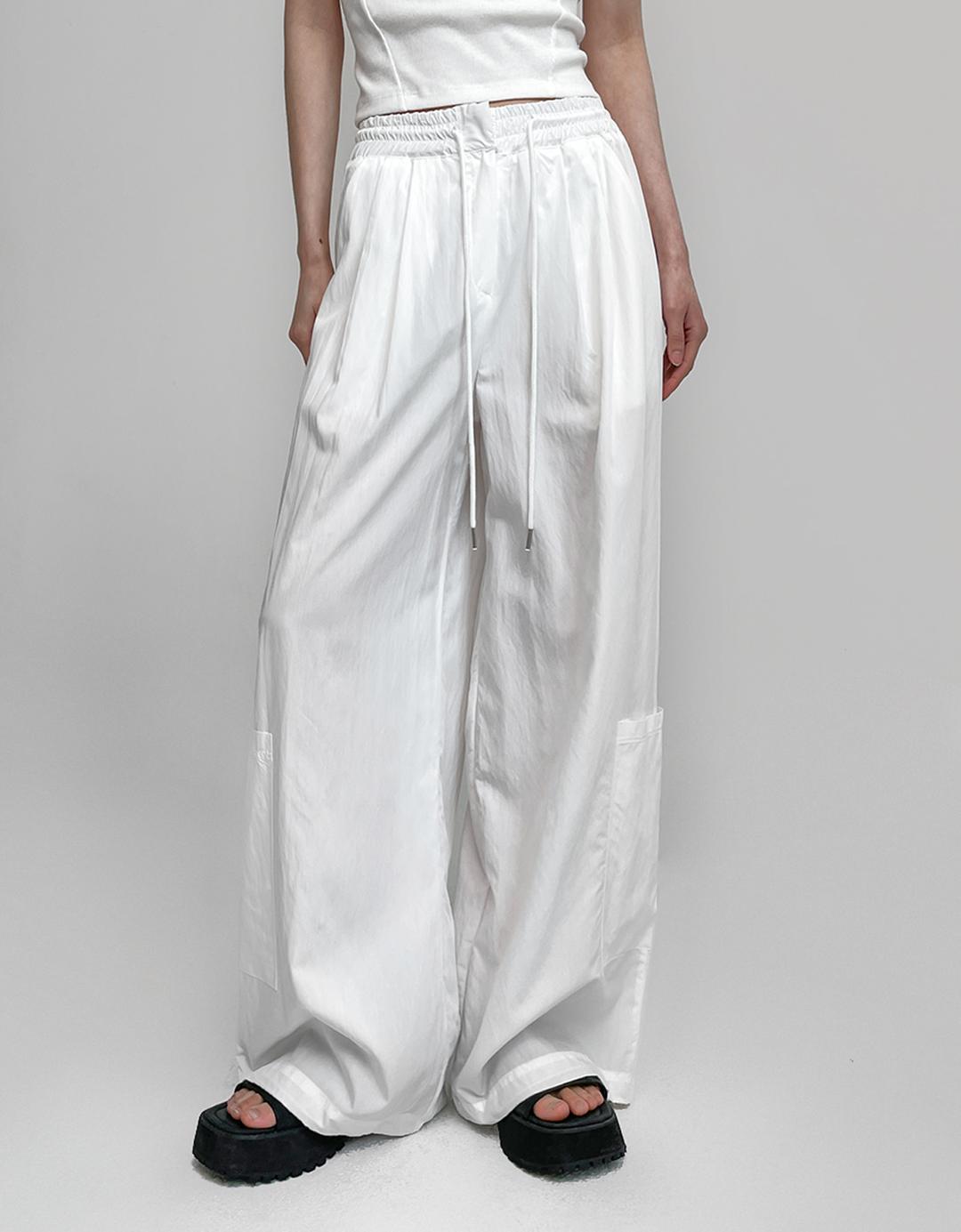 세포브 나일론 밴딩 카고팬츠