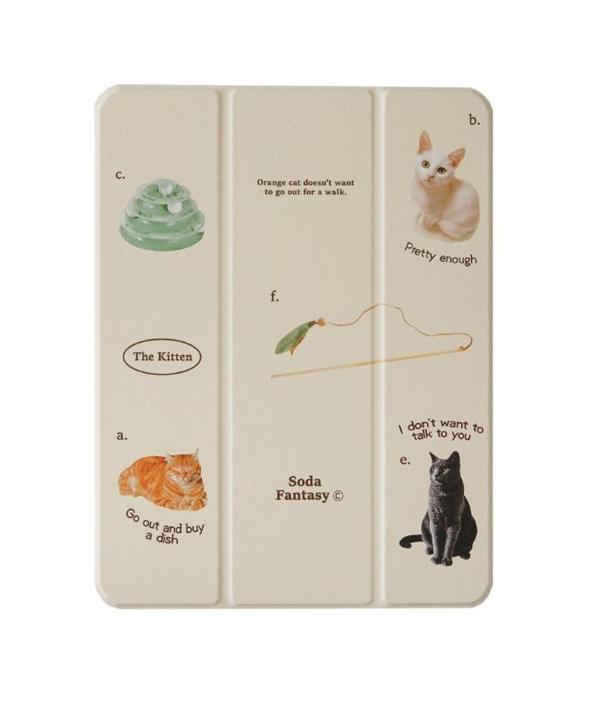 고양이 아이패드케이스 아이패드프로케이스 미니 키치