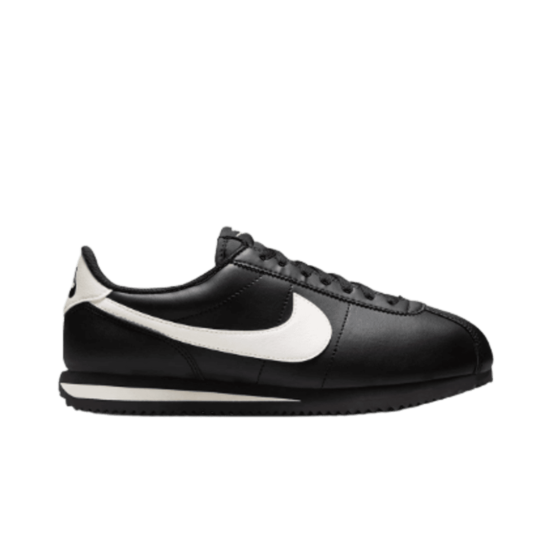 (W) 코르테즈 레더 블랙 페일 아이보리