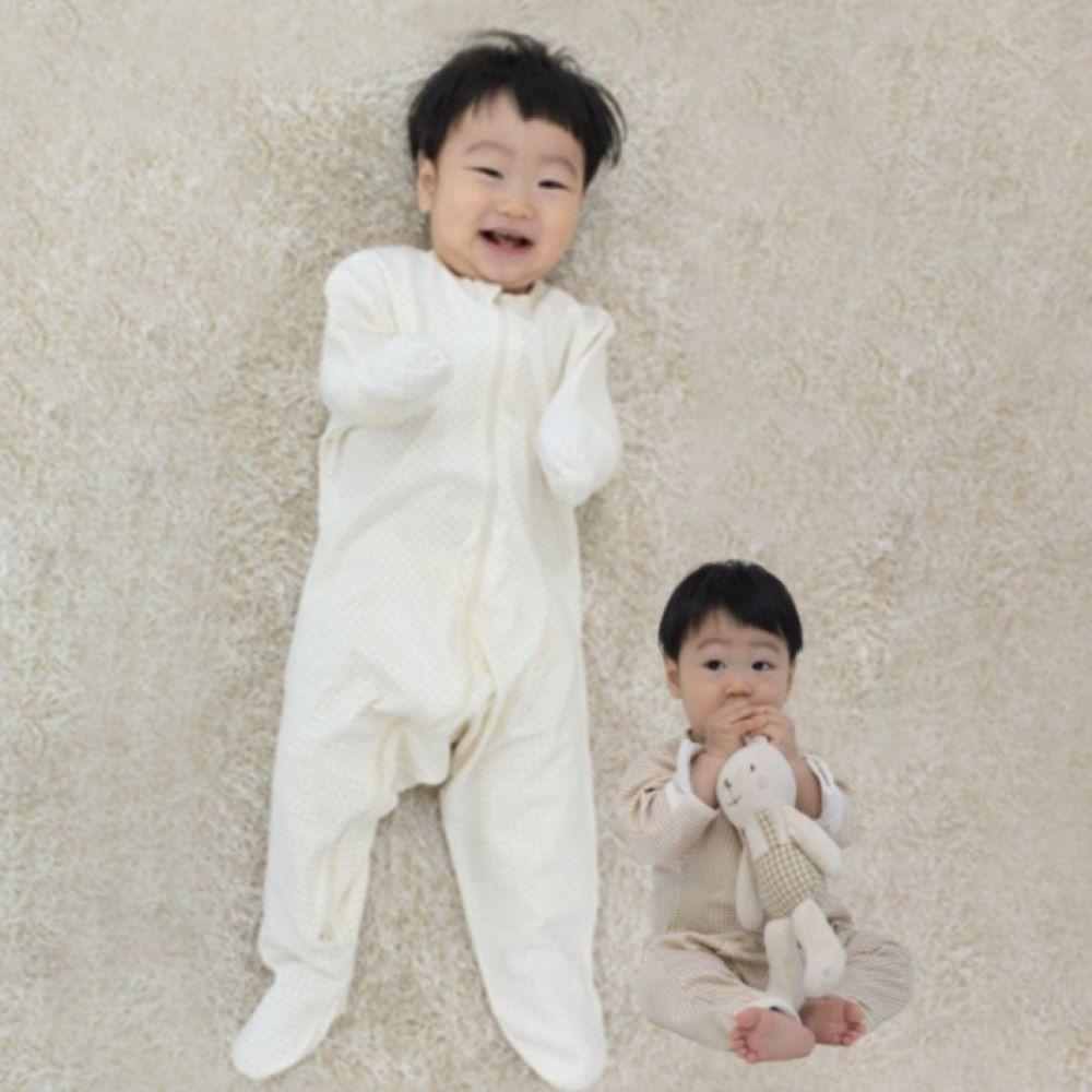 모아트리 오가닉 아기수면잠옷 슬리핑백 아기실내복 사계절용 달고나 꿀잠슈트