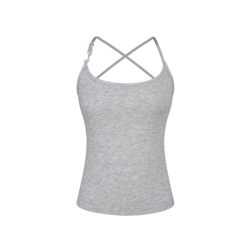 Kashiko Comfy : Basic Sleevelss Gray