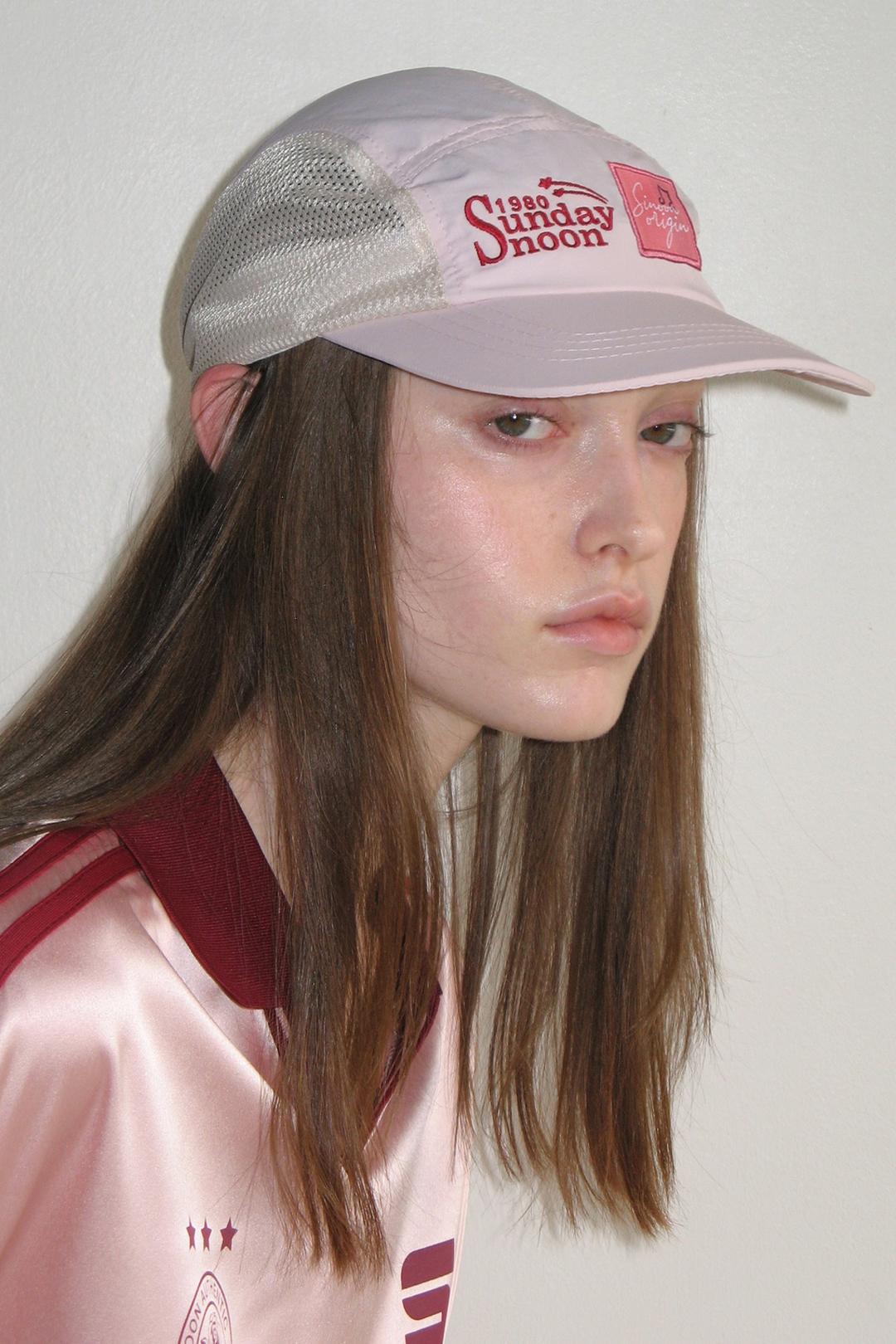 SUNDAYNOON MESH CAP (LIGHT PINK)
