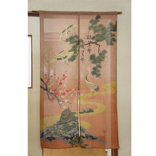 바란스 노렌 /장수노렌(학,거북이)(H150cm)-cos026