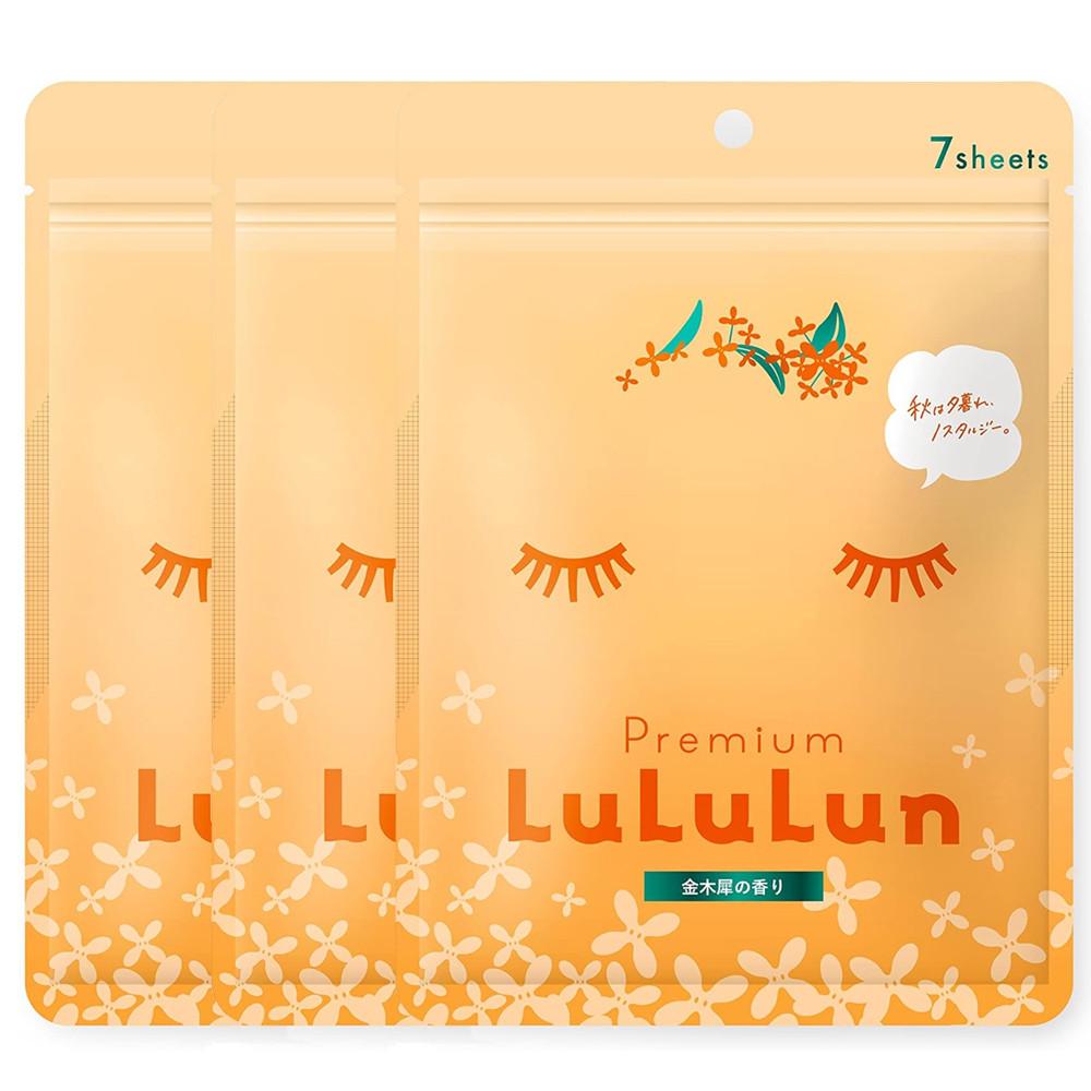 LuLuLun 루루룬 페이스 마스크팩 금목서향 7매입 x 3개