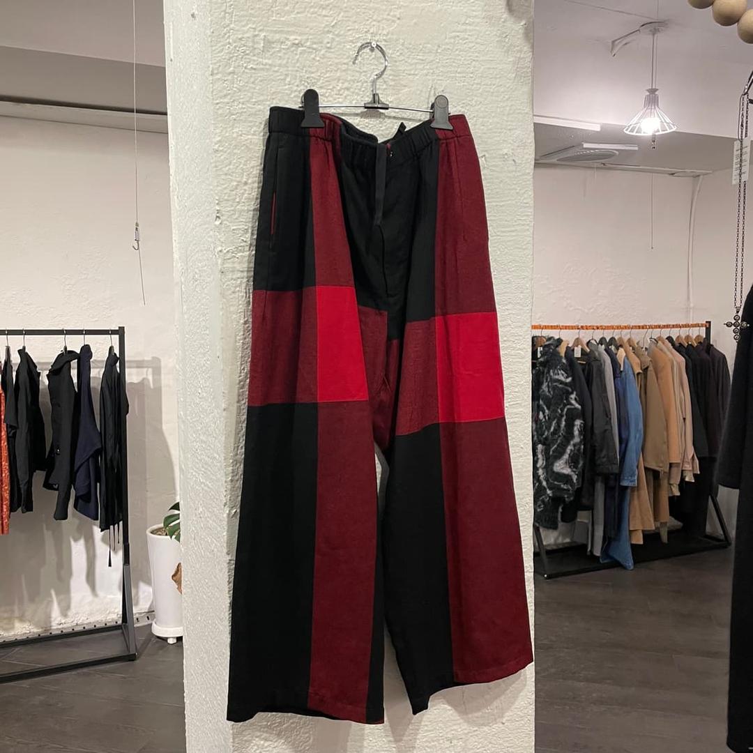 엔지니어드 가먼츠 18aw 체크 오버사이즈 팬츠 | 후루츠패밀리