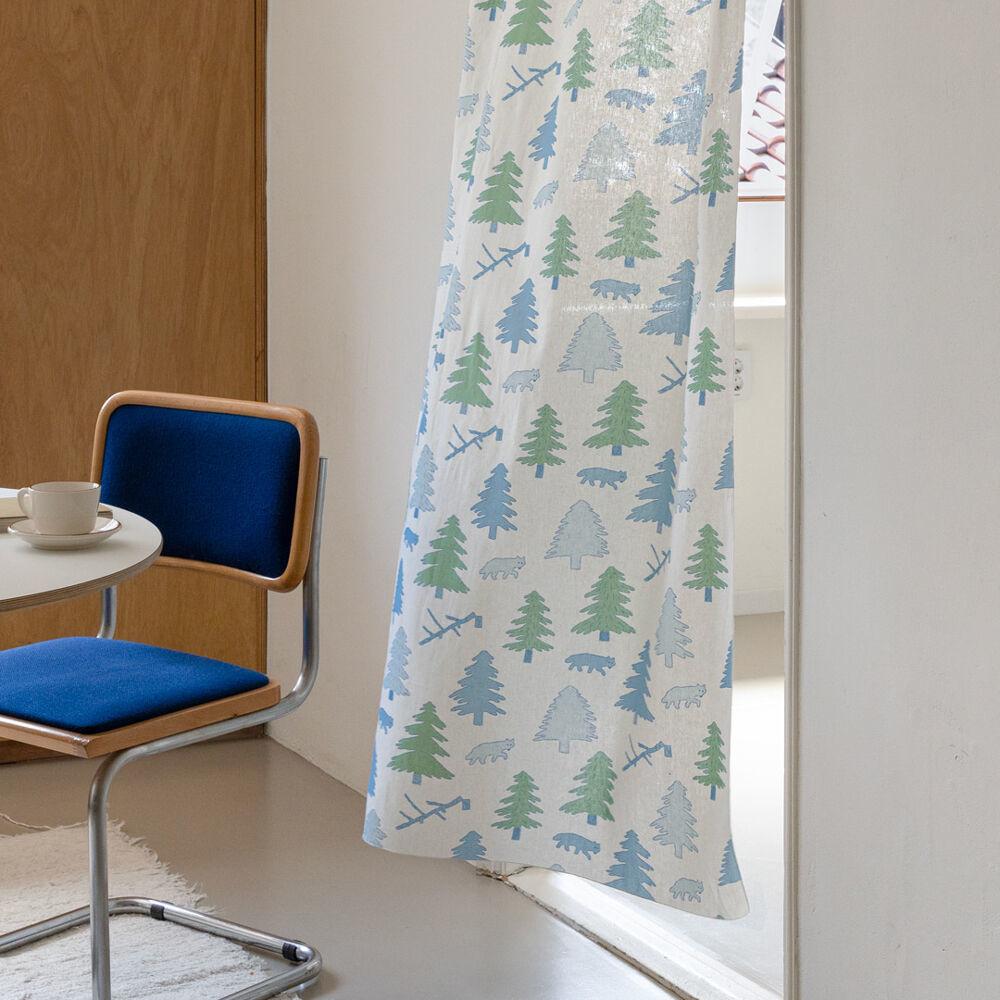 NORTH LAND FABRIC - BLUE & GREEN